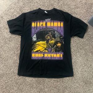 Kobe Bryant Black Mamba T Shirt